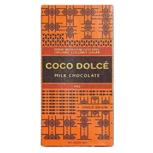 Coco Dolce Milk Chocolate with Pili 80g