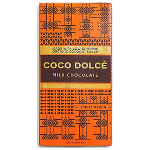 Coco Dolce Milk Chocolate with Rice Crisp 80g